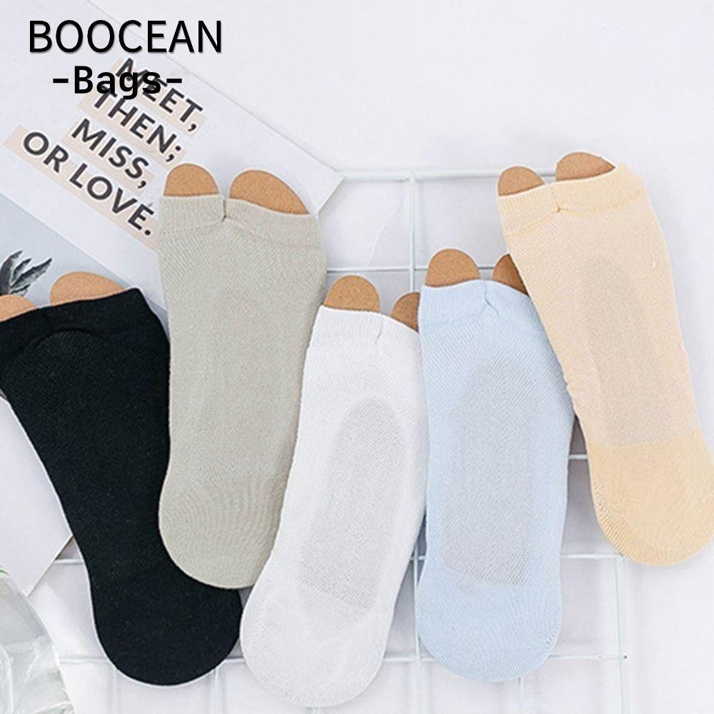 Tất BOOCEAN Mouthfish Cut, Thoáng Khí với Vải Cotton, Kích Cỡ 35-40 EUR