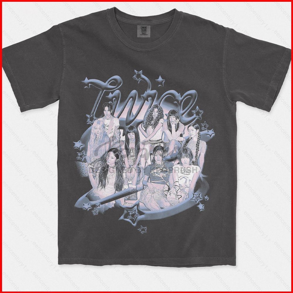 Áo thun K-pop Twice - Hình ảnh thành viên Nayeon, Jeongyeon, Momo và Sana