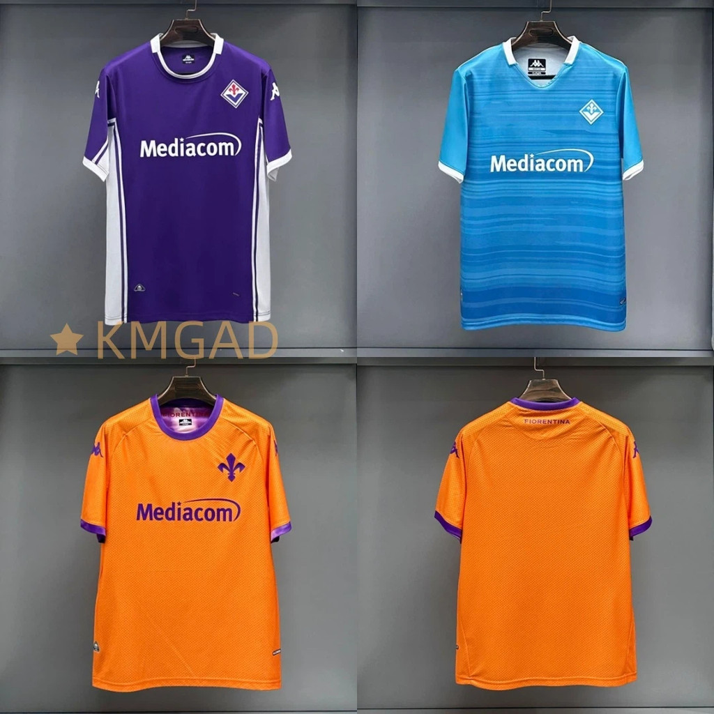 Fan Issue 25 / 26 ACF Fiorentina Sân khách thứ ba Áo bóng đá tay ngắn