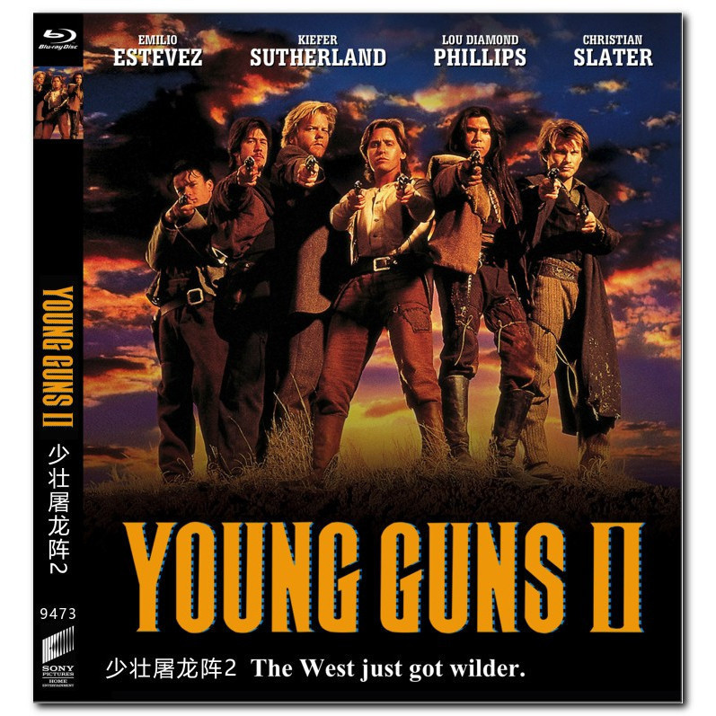[Tiếng Anh] Phim Blu-ray HD 4K UHD 1080P Phim Young Guns II