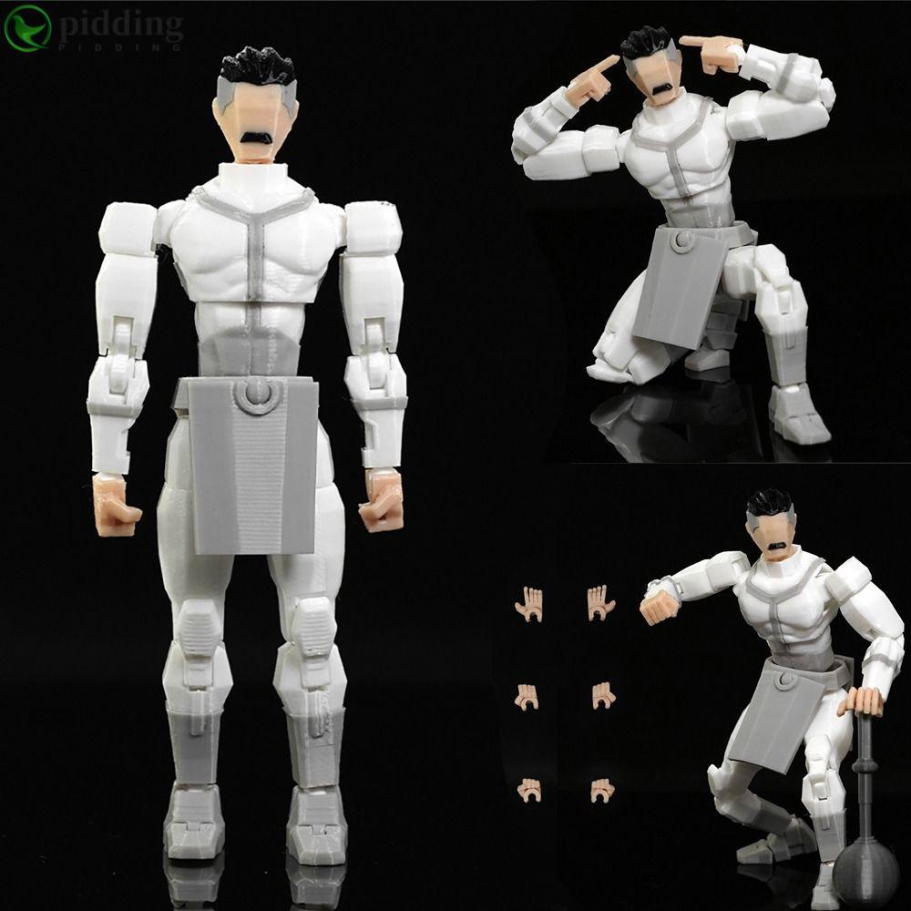 Nhân vật siêu anh hùng PIDDING Invincible 2.0, Mô hình đồ chơi sưu tập Omni-Man, In hình nhiều phối 