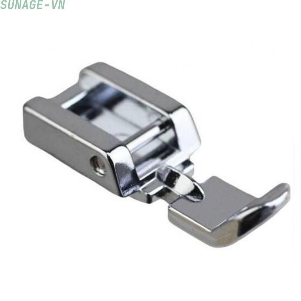 【SUNAGE】Presser Foot 3 * 1 * 0.5cm Click Foot Low Handle Snap Silver Snap Tape【HOT Fashion】