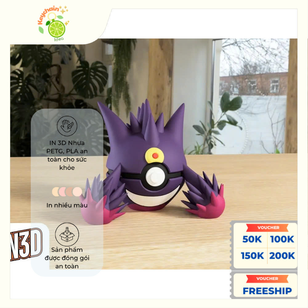 Mô hình Pokemon Mega Gengar