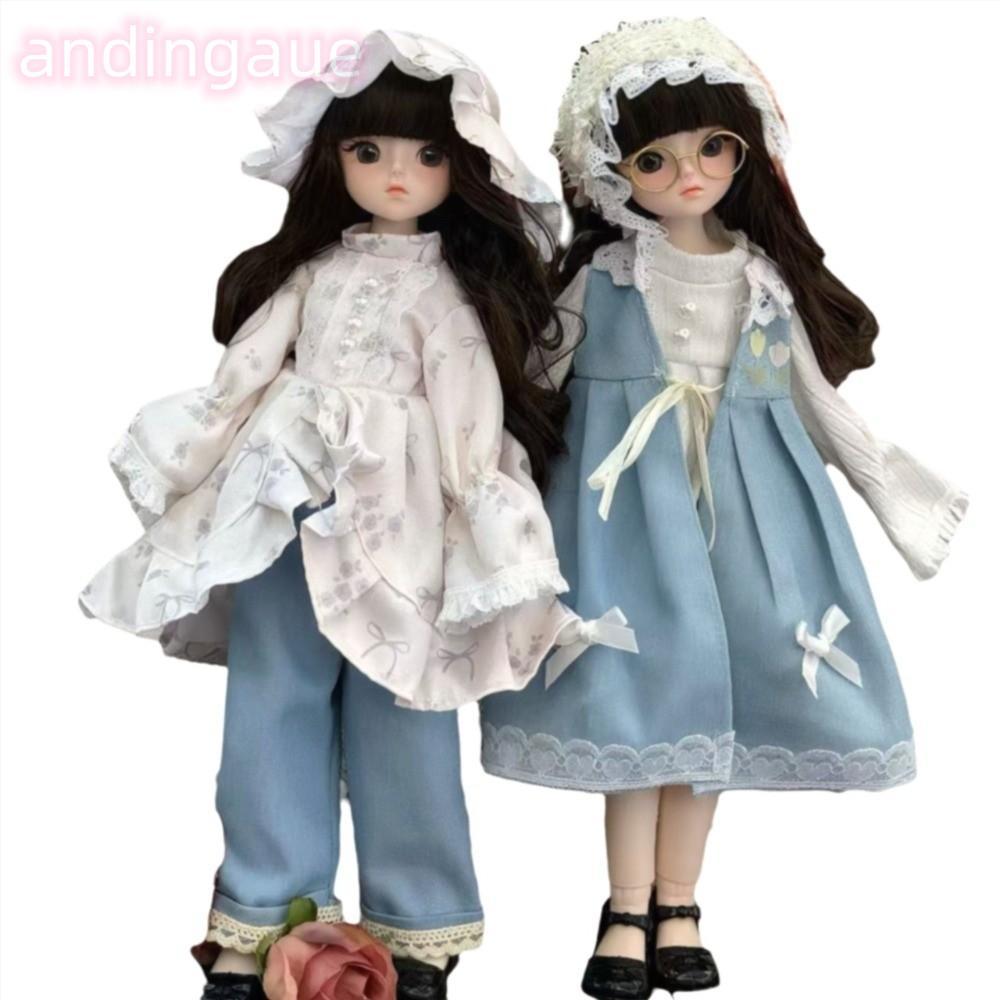 Quần Áo Búp Bê ANDIN BJD, 1 / 6 BJD 30Cm Búp Bê Thay Thế Phụ Kiện BJD, Ngọt Ngào DIY Handmade 30Cm Q