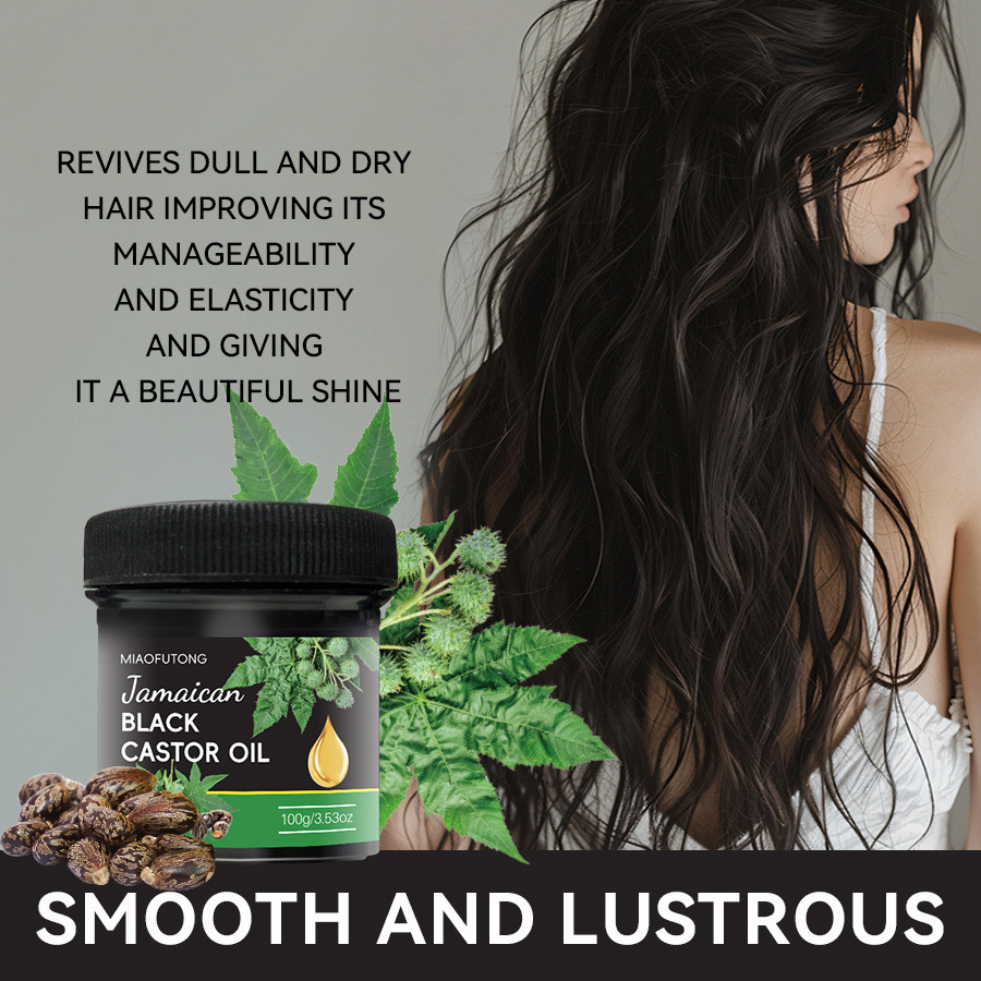 Độc quyền dành cho Jamaica Jamaica Đen Castor Dầu Xả Nuôi Dưỡng Mềm Sửa Chữa Tóc Khô Mặt nạ Tóc88992