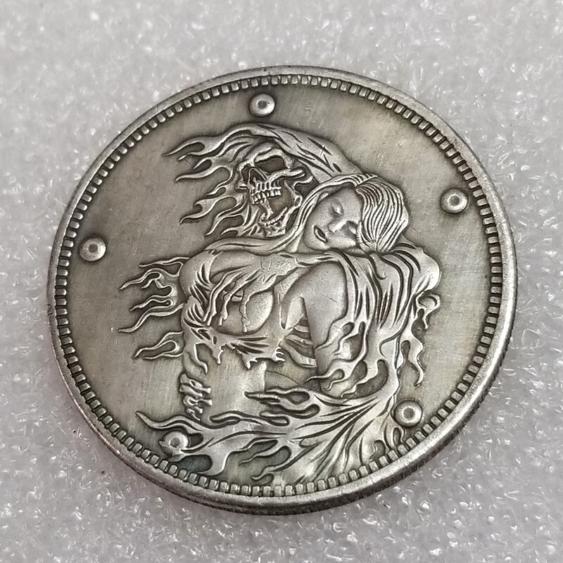 Đồ thủ công cổ Morgan Đồng xu Morgan Tiền xu kỷ niệm Đồng đô la bạc nước ngoài H4588 Đồ thủ công cổ 