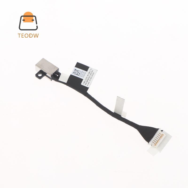 [TeOdw-t] 1 / 3 Cái Cho Dell Latitude 3420 3430 3520 Cáp DC MỚI Jack Nguồn Cáp Giao Diện Nguồn HJW4D