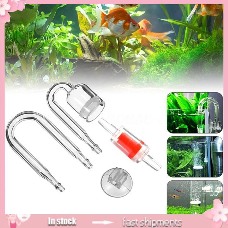 Bộ khuếch tán YOI CO2 4 chiếc cho Nano Kit Kính trong suốt Tăng độ bão hòa CO2