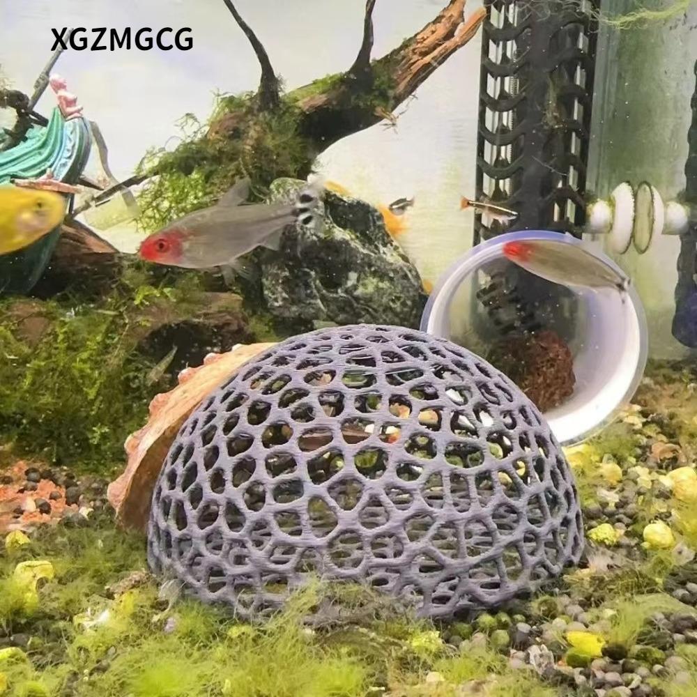 XGZMGCG Trang trí bể cá, Chơi đồ trang trí Nơi trú ẩn nuôi cá Hang ẩn náu, Hang còn lại Hang thủy si