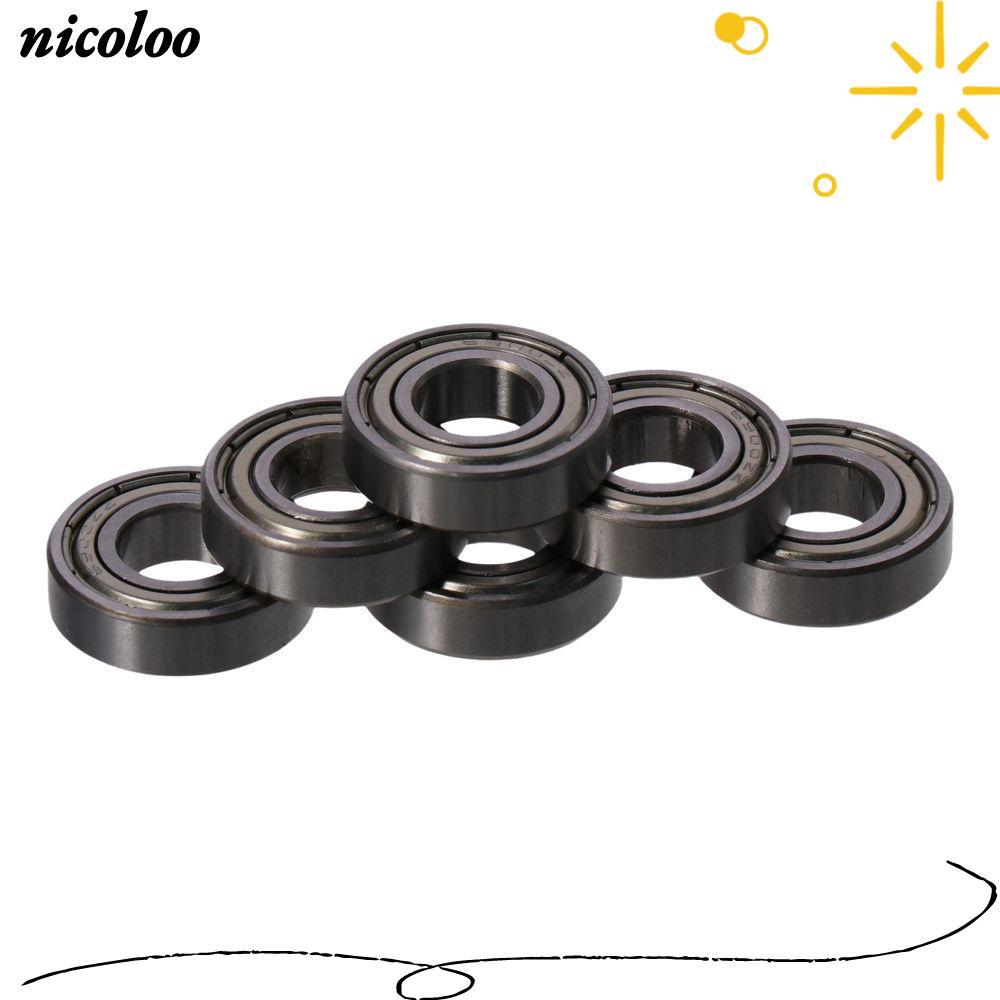 NICOLOO 1 / 10 Vòng bi thu nhỏ, Vòng bi thép 6900ZZ 6900Z, Vòng bi che chắn đôi 10x22x6mm Ván trượt,
