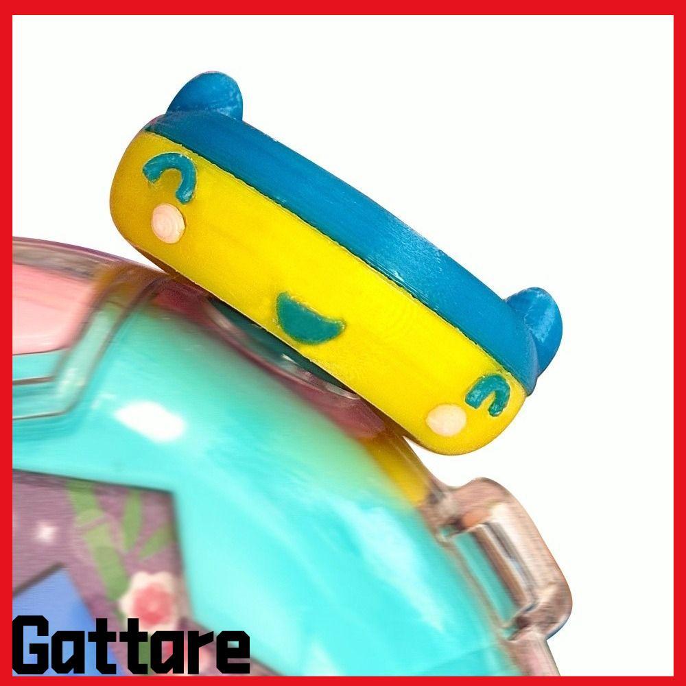 GATTARE Núm Nắp, In Mametchi Nút Bao, Phụ Kiện Trò Chơi Phần DIY Trang Trí Núm PETG Bảo Vệ Cho Tamag