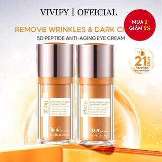 Peptide 5D Eye Serum 15ml Chống lão hóa quầng thâm nhăn dưỡng ẩm Chăm sóc săn chắc
