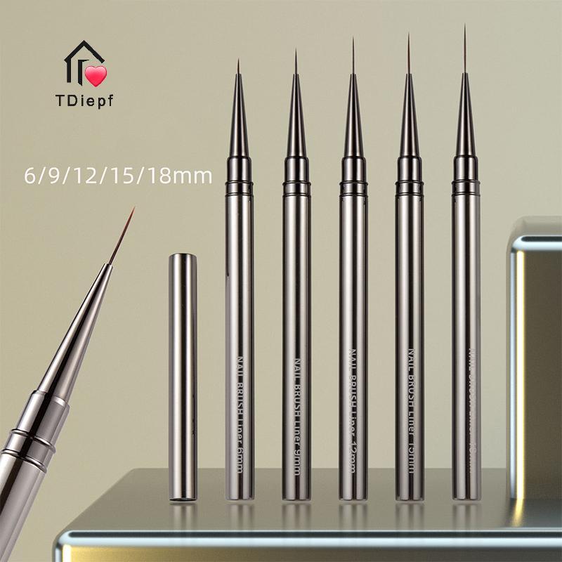 [TDiepf] Nail Art Liner Brush Gel Nail Brush Gel Nail Polish Painting Brush Vẽ Nail Art Brush Bộ bút