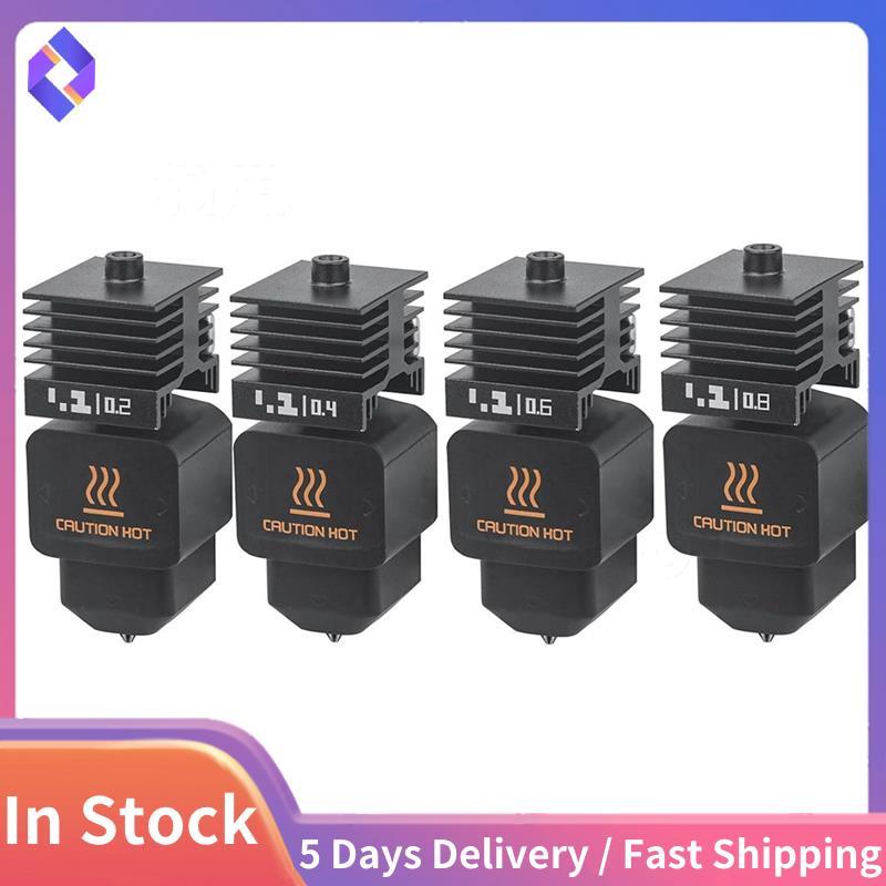 H2D Hotend Kit cho máy in 3D Mini H2D / A1 / A1, đầu in Hot End Kit Máy đùn vòi thép nhiệt độ cao