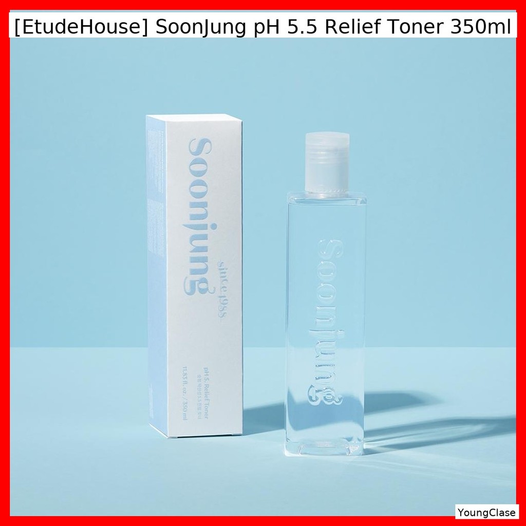 [EtudeHouse] Mực giảm đau SoonJung pH 5.5 350ml / Mực Hàn Quốc / Cân bằng pH / Chính hãng 100% của Y