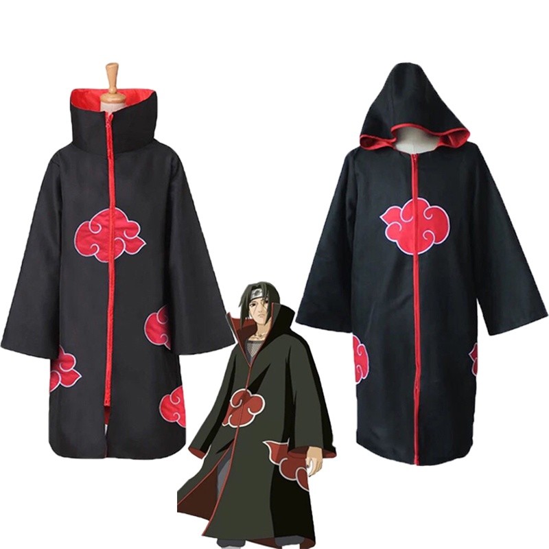Akatsuki itachi Anime Cosplay Cloak Chất Lượng Tốt