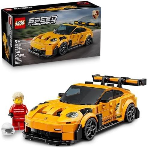 Đồ chơi siêu ô tô LEGO Speed Champions Porsche 911 GT3 RS - Bộ mô hình & Đồ chơi giả vờ chơi cho bé 