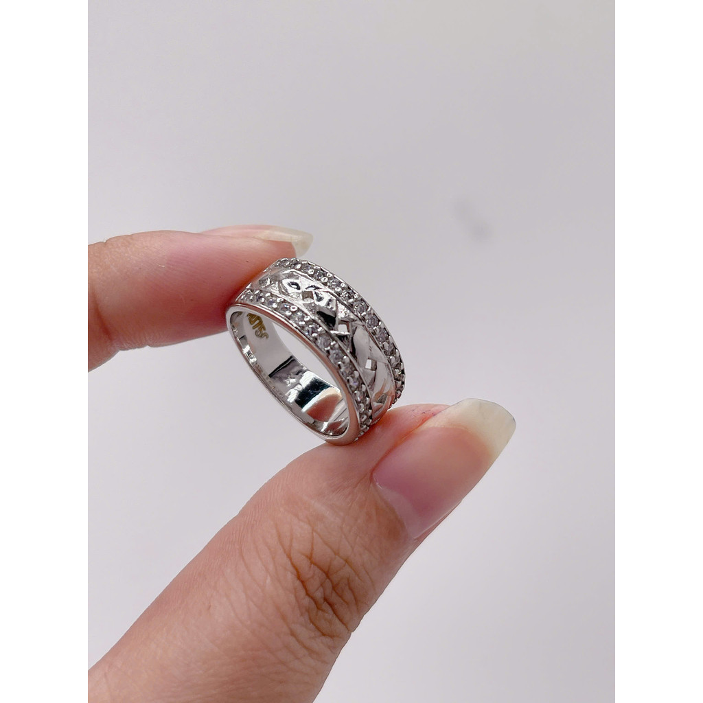 N125 - NHẪN PHỐI ĐÁ FULL VIỀN