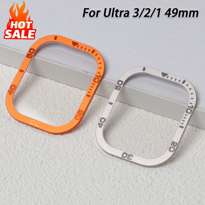 Kính Cường Lực Cho Apple Watch Ultra3 49mm Bảo Vệ Màn Hình Chống Trầy Xước HD Kim Loại Cản Cho iWatc