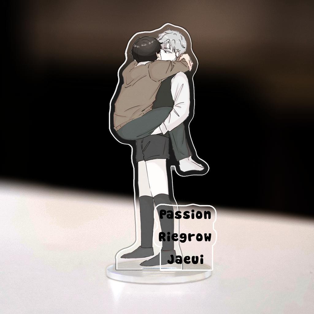 Móc Khoá, Tranh Kính, Mô Hình Standee Ilay Riegrow Jeong Jaeui Passion Manhwa Truyện Tranh Hàn Quốc 