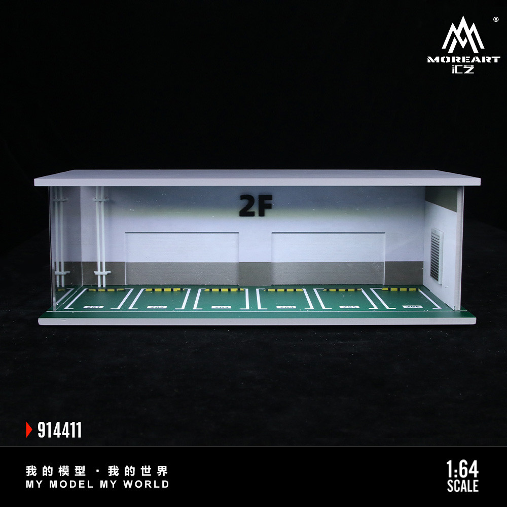[ORDER] Mô hình diorama MOREART 1:64 2F Parking Lot-Lighted Scene MO914411