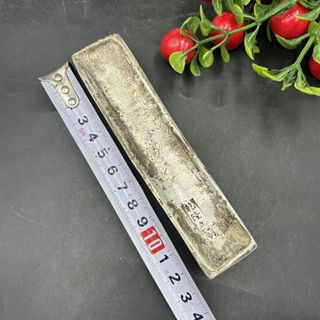 Miễn Phí Vận Chuyển - Cổ Bạc Thỏi Càn Long Năm Bạc Thanh Mười Hai, Bạc Mạ, Đồ Trang Sức và Sưu Tầm