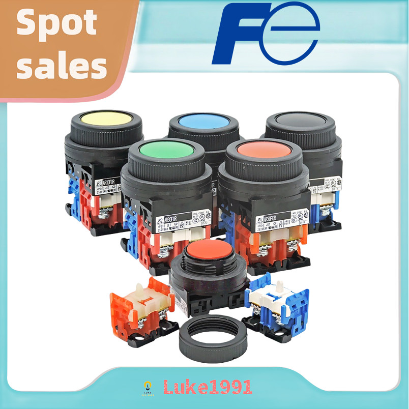 Công tắc nút khởi động khẩu độ Fuji 30mm AR30FOR-10G One 01R 11B 10Y AR30F0R-11S