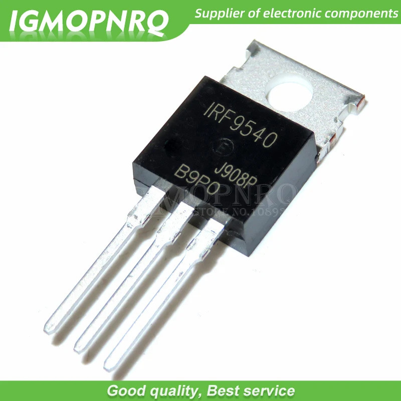 10 CHIẾC IRF9540 IRF9540N IRF9540NPBF TO-220 100V / 23A / 0.117 Ống hiệu ứng trường kênh P Châu Âu m