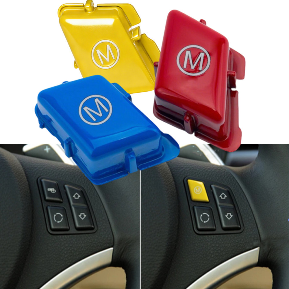 Vô Lăng Ô Tô M Chế Độ Nút Công Tắc Bao Viền Thay Thế Cho Xe BMW 3 Series M3 E90 E92 E93 2007-2013