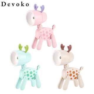 Devoko Đèn ngủ led DEVOKO mini để bàn hình con nai