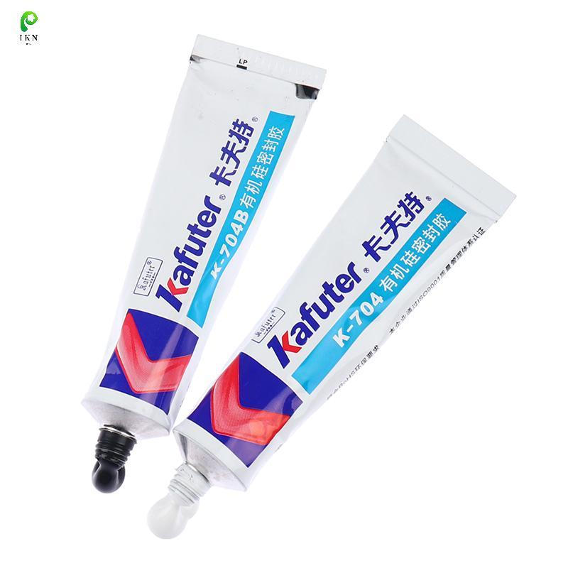 [ikn] 45g Keo dán công nghiệp silicon K-704 704B RTV Cao su silicon trắng bal Keo dán [TH]