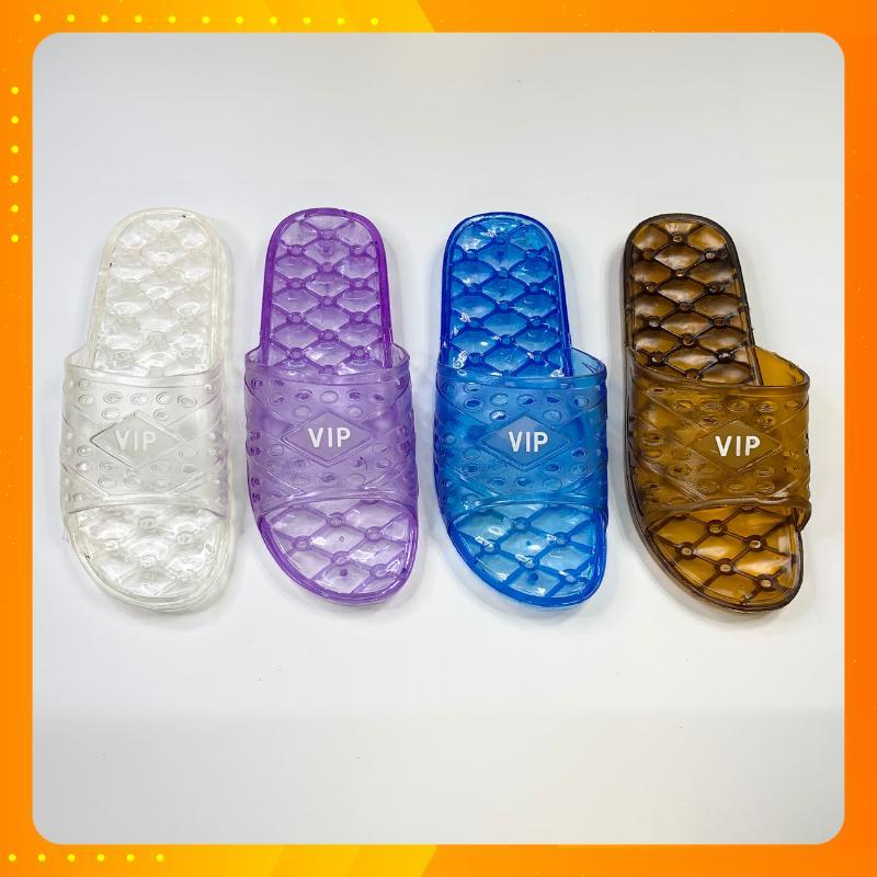 Dép nhựa Vip lỗ đi trong nhà tắm thoáng chân, chống trơn siêu bền