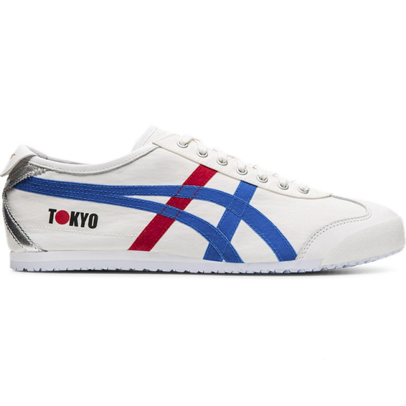 Thương hiệu mới ASICS ASICS Onitsuka Tiger Onitsuka Tiger 66 Da Nam Nữ Giày Dây Rút Giày Slip-O