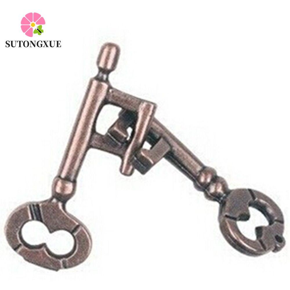 SUTONGXUE Puzzle Cast Brain Teaser IQ Test Đồ chơi thông minh