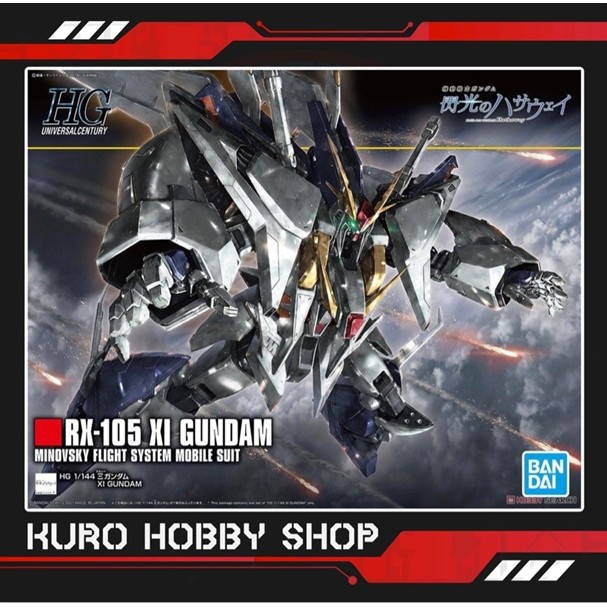 [CÓ SẴN] HG 1/144 RX-105 XI GUNDAM - Mô Hình Lắp Ráp Bandai