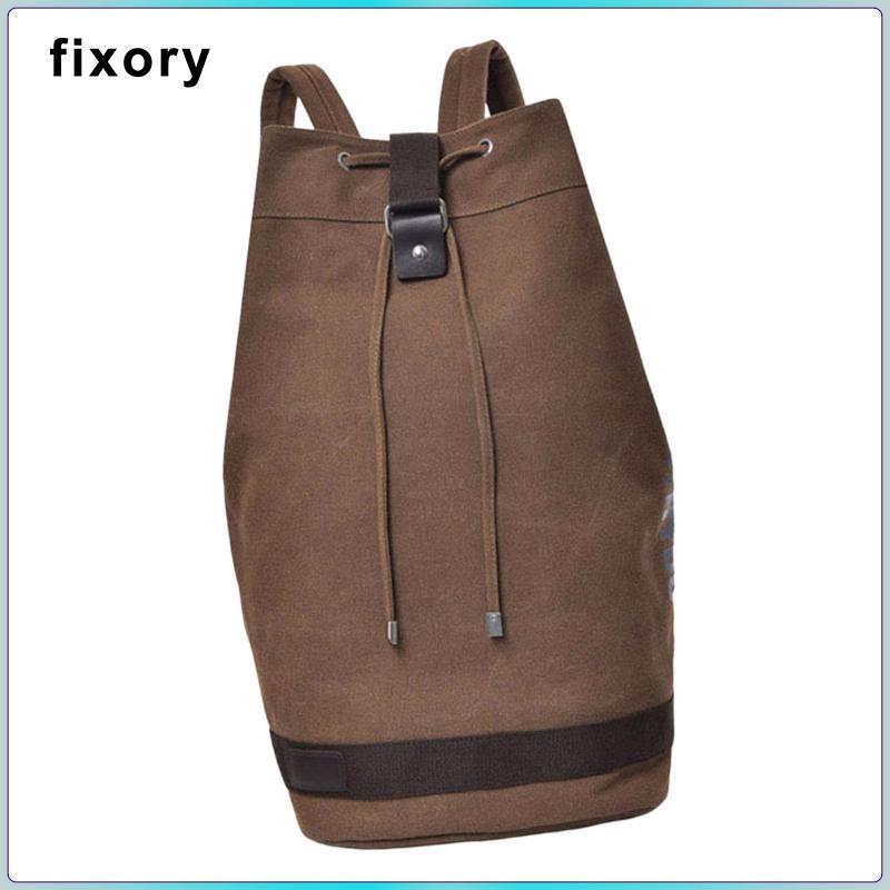 Ba lô vải nam, túi đeo vai, ba lô vải, ba lô Tote, dây rút