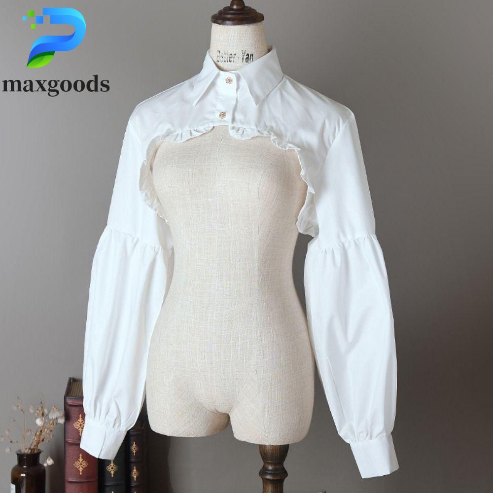 Crop Top Nữ Phong Cách Retro với Chiếc Lỗ Puff và Chi Tiết Faux Fur, Quần Áo Hàng Ngày
