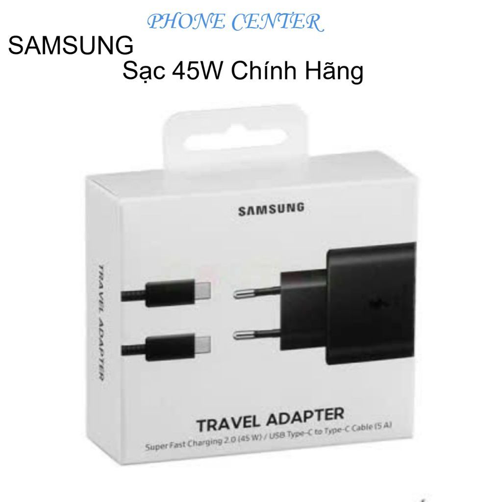 Sạc 45W Samsung EP-T4511 - Bộ Adapter sạc kèm cáp Type C
