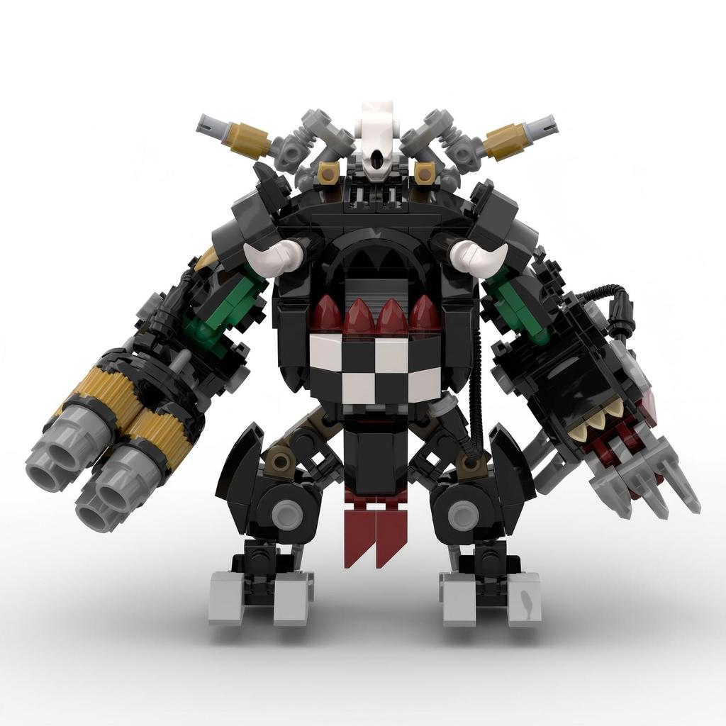 MOC-176605Warhammer 40K-Luke Traka Mecha Tương Thích Lego Trẻ Em Lắp Ráp Khối Xây Dựng Bộ Mô Hình Sả