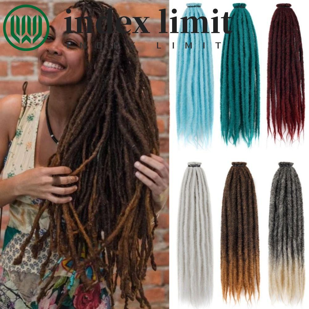 Độ Dài 24 Inch Dreadlocks Nối Màu Ombre - Style Hippie & Reggae