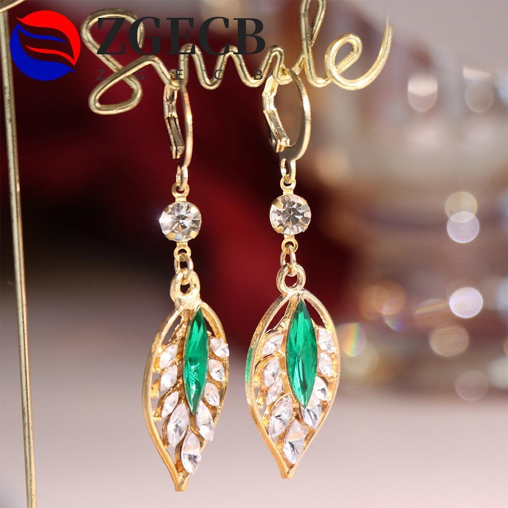 Bông tai vòng ZGECB, style boho sang trọng, phù hợp tiệc tùng