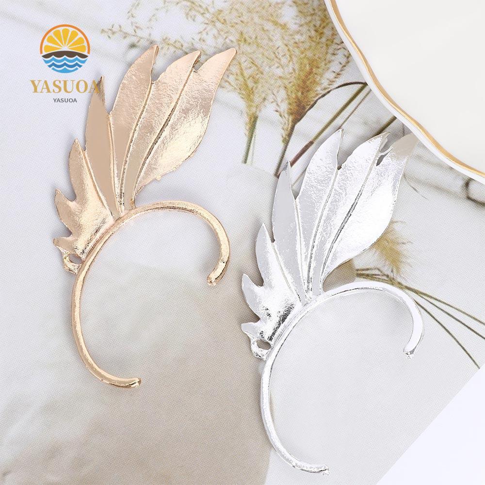 Bông tai LARGLO Quyến rũ Gothic Nam Nữ Hình cánh mùa hè