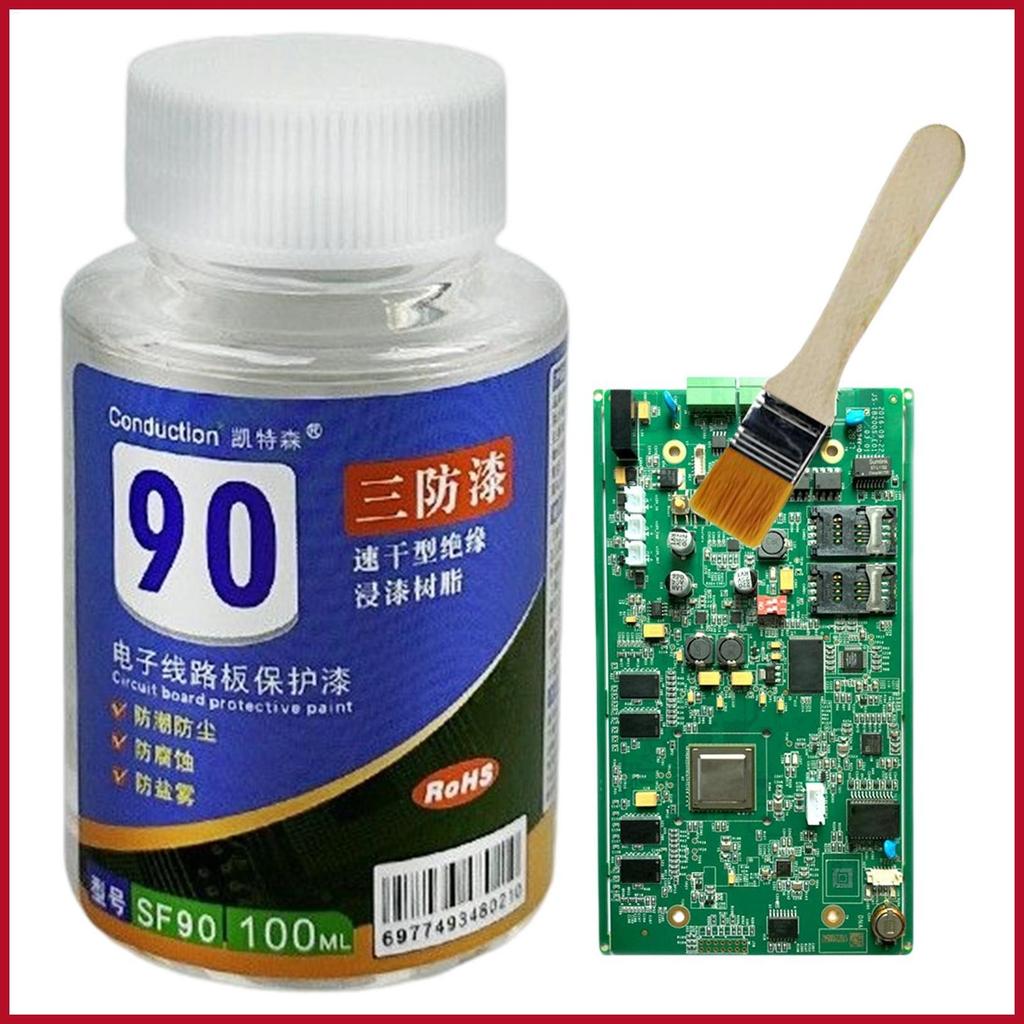 Lớp phủ phù hợp cho điện tử Keo dán chống thấm nước Bảng mạch điện tử 50ML cho mạch shopebanvn