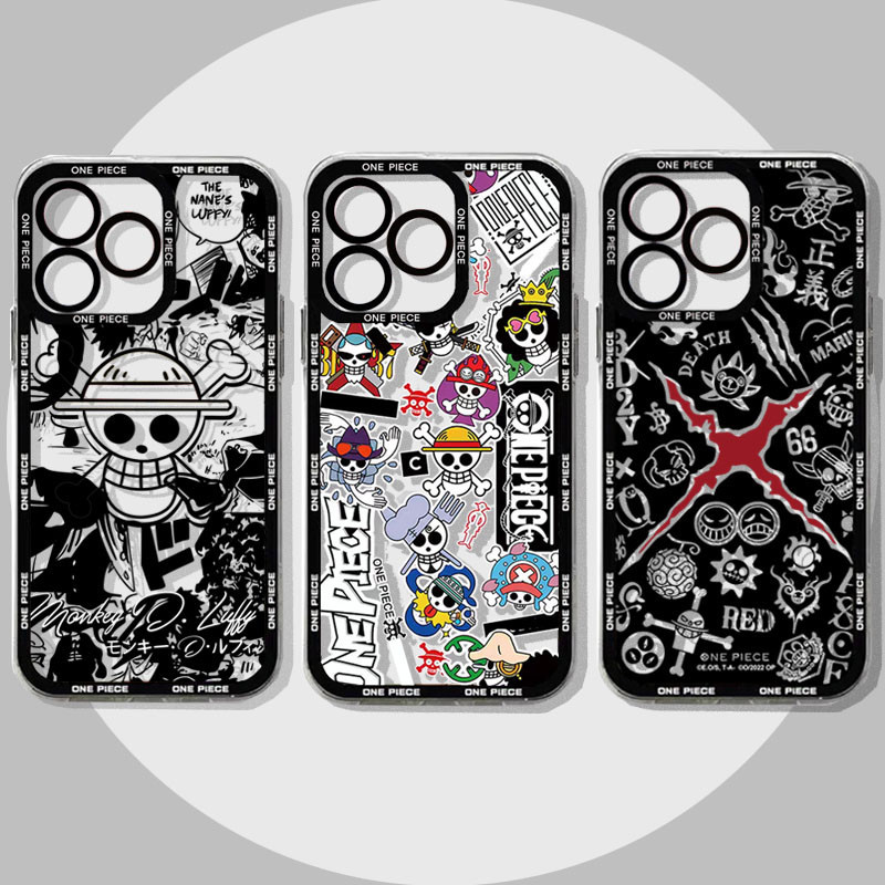 One Piece Hoạt Hình Logo Dành Cho Samsung Galaxy S26 Edge Ultra Plus S10 Note 20 10 Plus A57 A56 M54