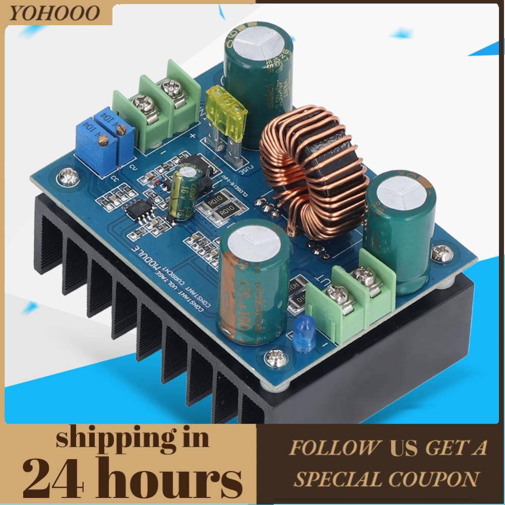 Yohooo Mô-đun DC To Boost 10‑60V 12‑80V Công tắc trên bo mạch công suất cao Máy tính xách tay tăng c