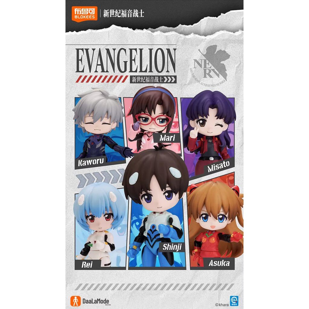 [Hàng có sẵn] BLAKEES EVA Miracle Connection Series Hình Trang trí quà tặng cho bé gái