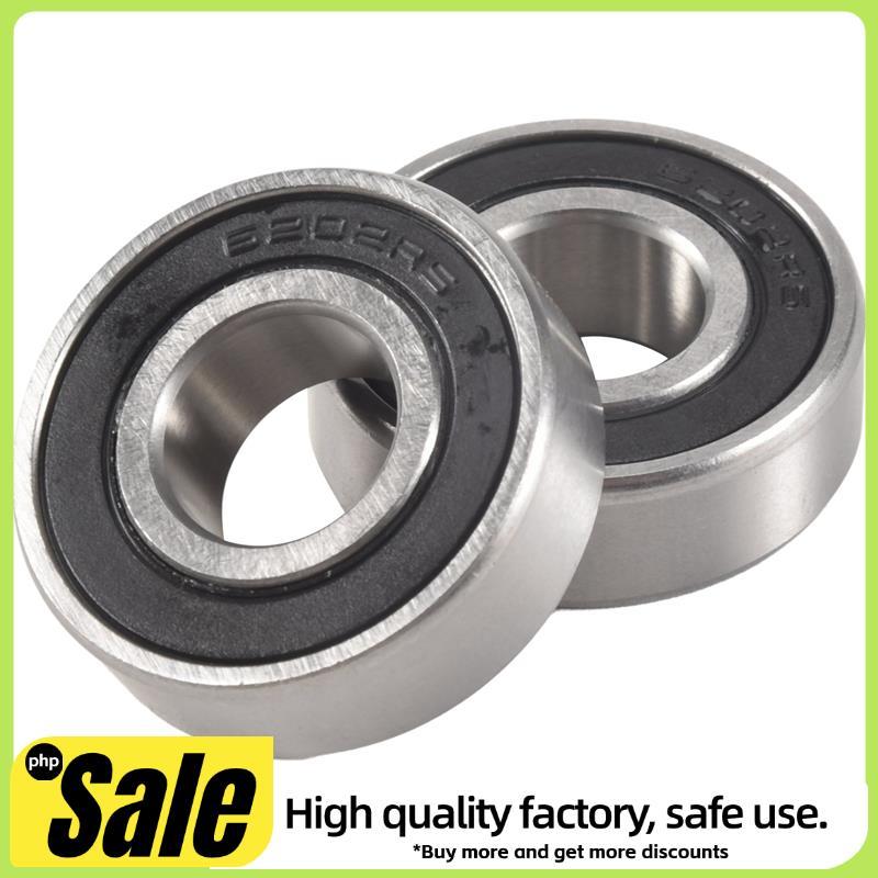 2 Chiếc 6202RS 15mm Bên Trong 35mm Vòng bi rãnh sâu một hàng bên ngoài
