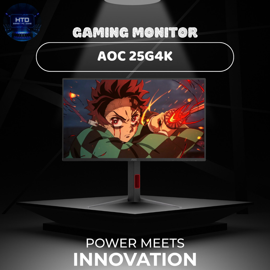 "Màn Hình Gaming AOC 25G4K 24.5 inch - IPS FHD 0.3ms 420Hz, hiệu năng cực đỉnh"