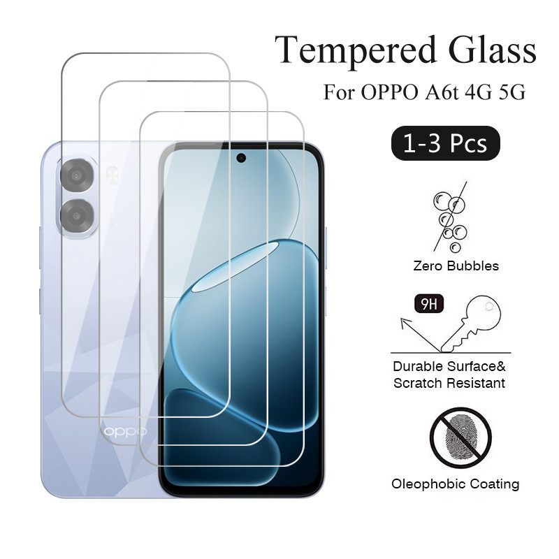 Dành Cho OPPO A6t 4G 5G Kính Cường Lực Cho OPPO A6t Pro 4G A6 Pro A6X A6 4G 5G Phim Bảo Vệ Màn Hình 