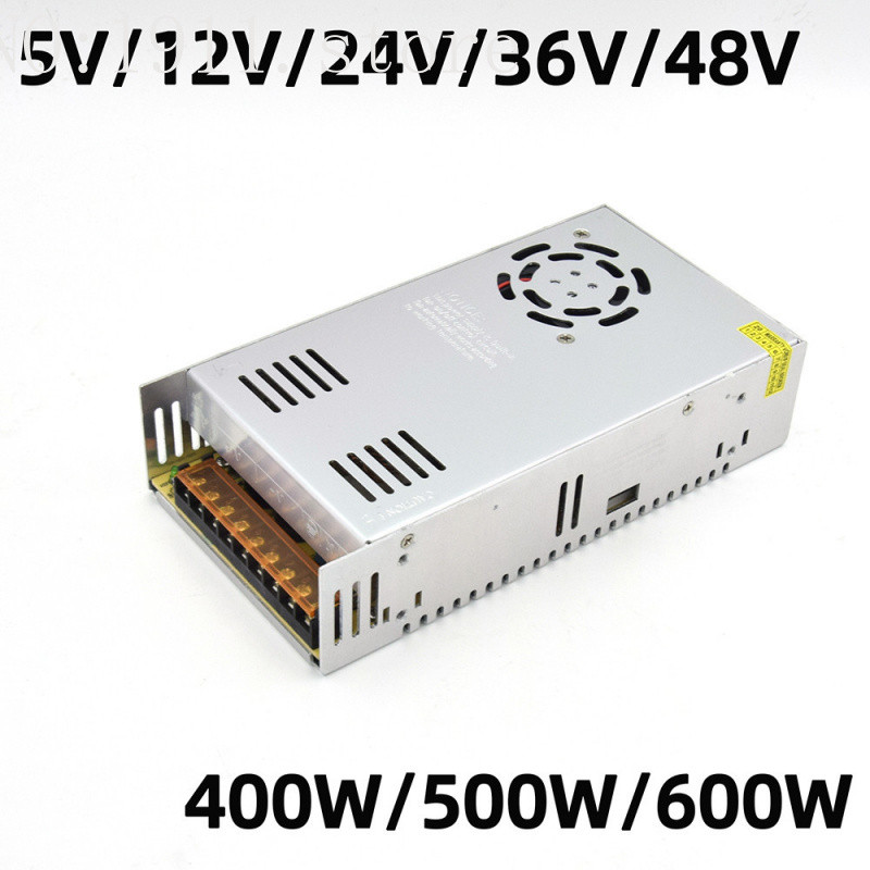 400W 500W 600W Chuyển Đổi Nguồn Điện Đèn Biến Áp AC 110V 220V Sang DC 5V 12V 24V 36V 48V Nguồn Điện 